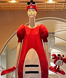 「かに丸くん」風ナナちゃん(蟹江町役場 ふるさと振興課)の写真